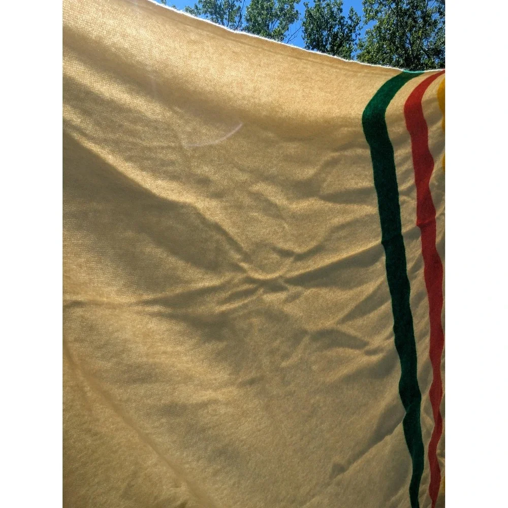 Vintage Horner Wool Blanket | Large 92x78